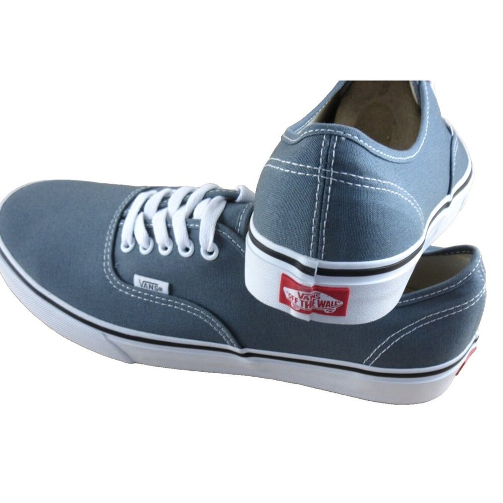 Vans Women's Authentic Color Theory Stormy Weather Blue Canvas shoes Sizes NIB - Picture 6 of 7